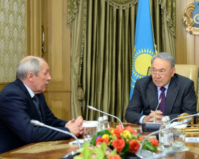 Президент обсудил развитие банковской системы с председателем совета директоров Халык банка 